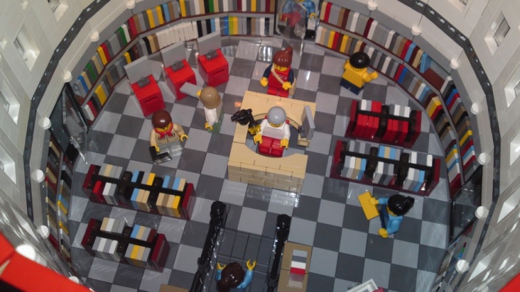 Lego Stockholm Public Library Lego © minkowsky
